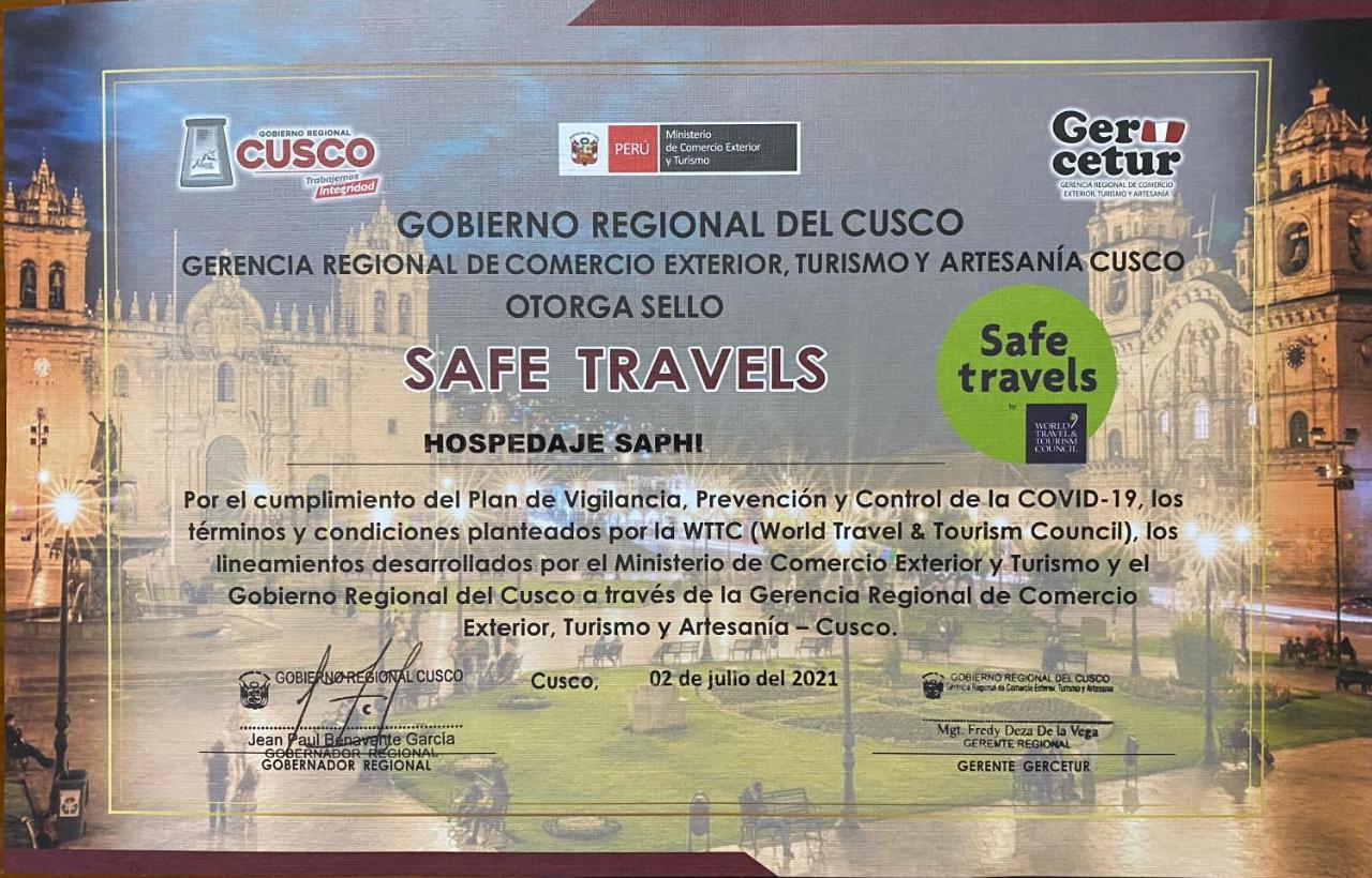Saphi Inn Cusco - Excelente Ubicacion エクステリア 写真
